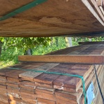 Ca. 120x Angelim Pedra Beschoeiingsplanken, 20x150mm, lengte 36/350cm,